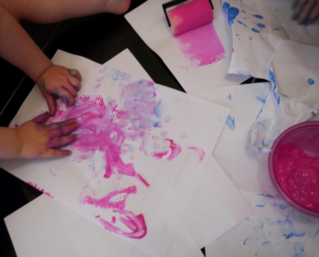 Peinture au doigt - Les activités de maman