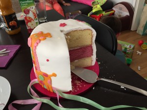 gâteau d'anniversaire girafe