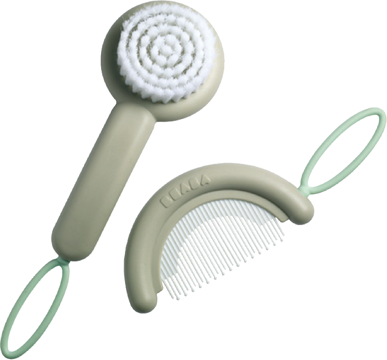 Soins de bébé brosse beaba