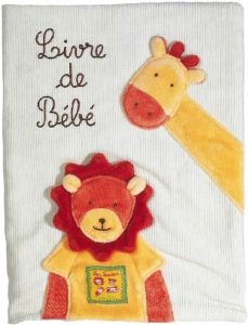 livre bebe moulin roty lion