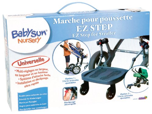 marche pied poussette babysun