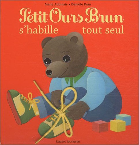 Mettre un bouton petit ours brun