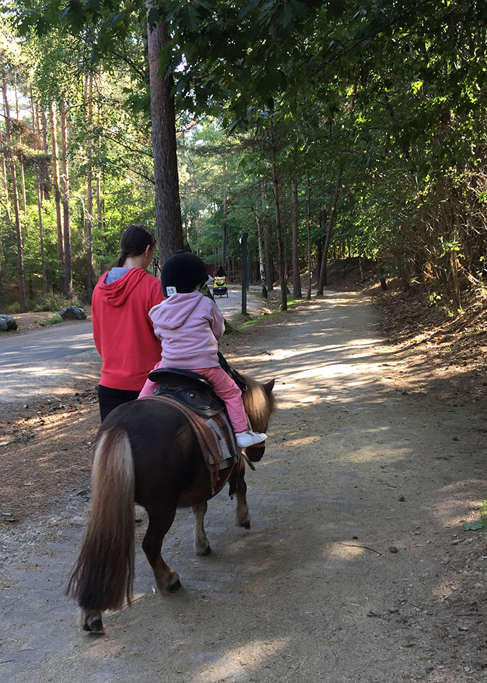 Center Parcs balade en poney