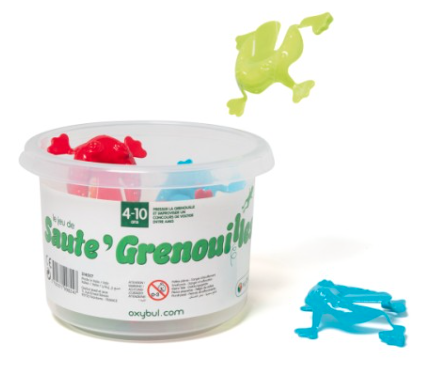 Jeu de saute grenouilles