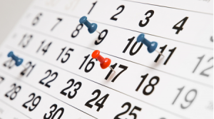 Planning pour l'été