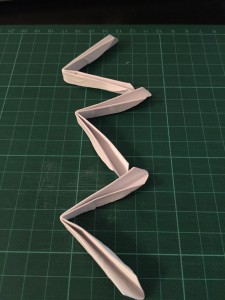 Couronne de Noël papier maison