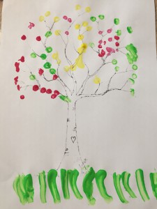 le printemps arbre motricité fine