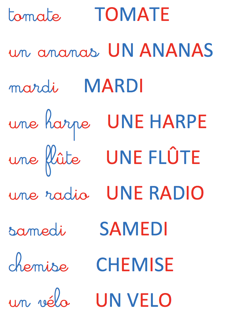 lire des mots à 3 ans montessori