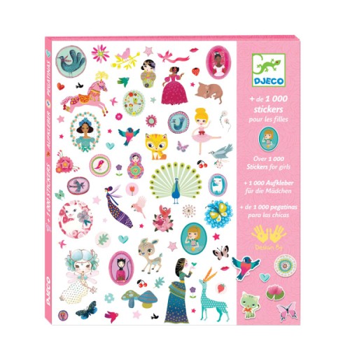 Cadeau pour une fille de 2 ans stickers