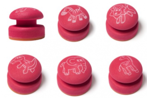 Cadeau pour une fille de 2 ans tampons