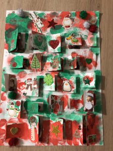 Calendrier de l'avent diy