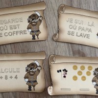 Chasse aux trésors ief diy