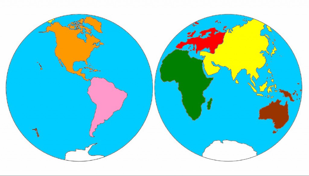 Projet Les Continents En Maternelle Les continents - Les activités de maman