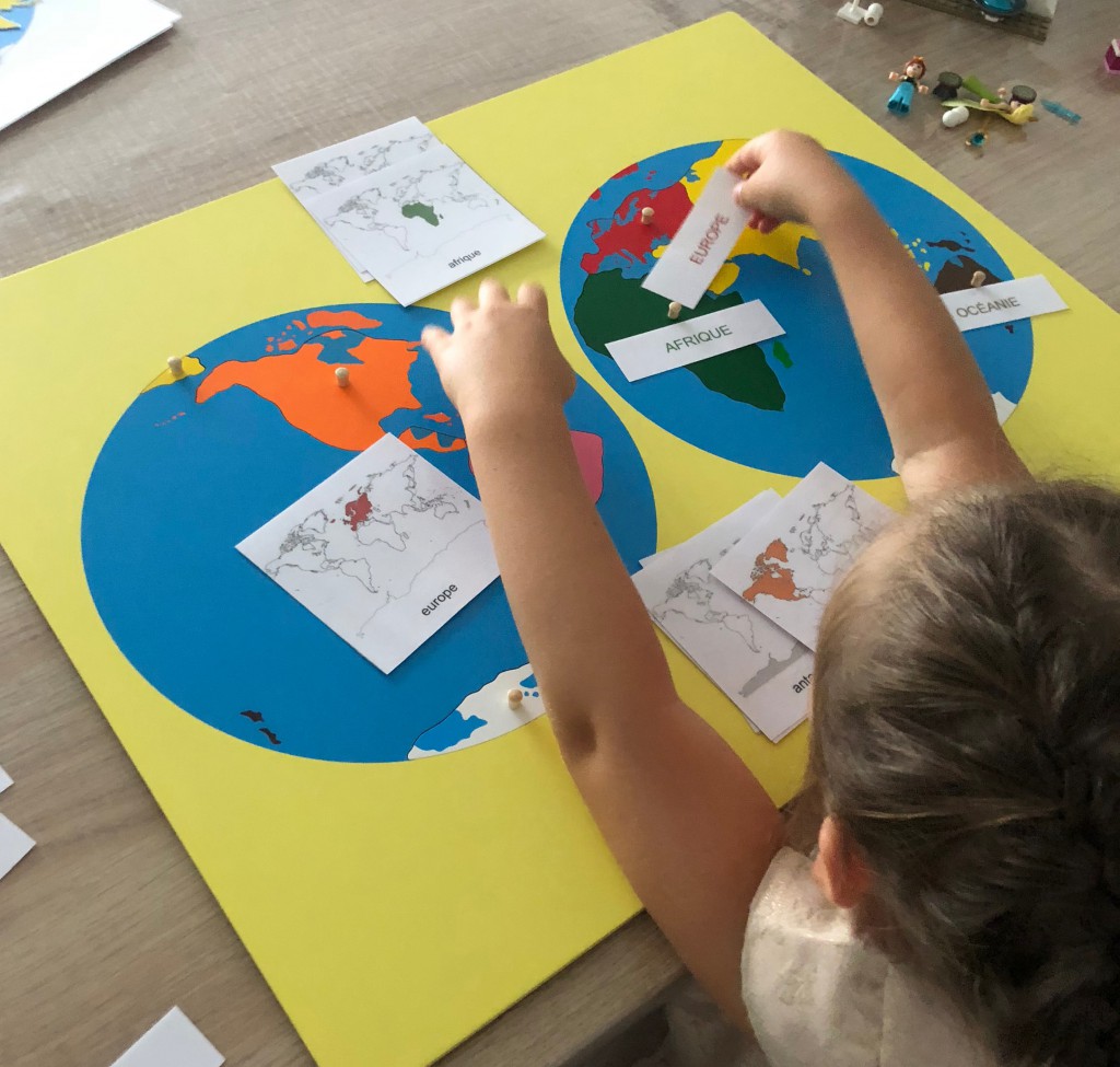 Projet Les Continents En Maternelle Les continents - Les activités de maman