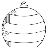 boule de noel dessin