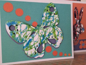 peinture avec des billes