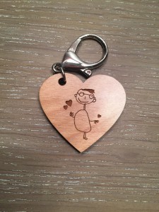 Porte-clés happybulle