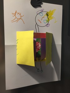 Carte personnalisée bonhomme