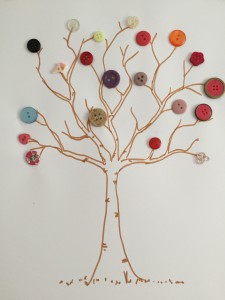 arbre printemps boutons