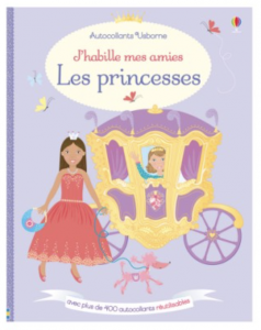 livre gommettes princesse cadeau fille 4 ans