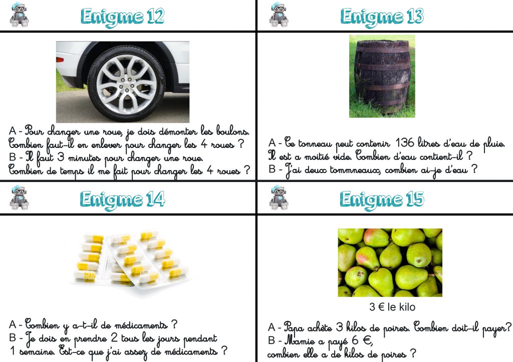 enigmes cp méthode heuristique