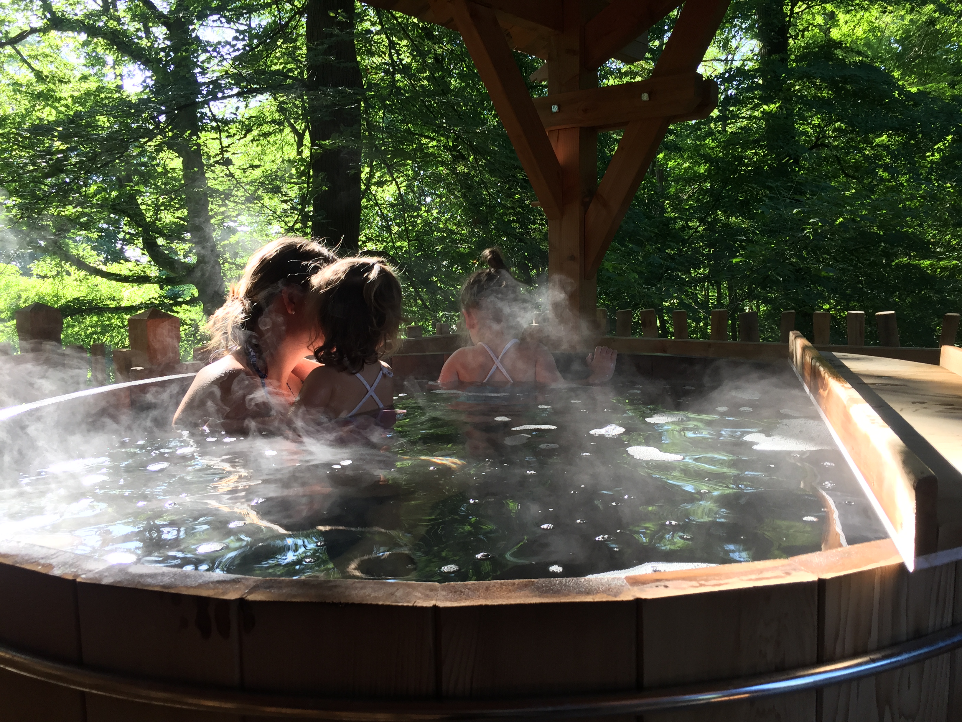 cabanes des grands chênes bain