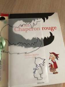 Le petit chaperon rouge papier calque
