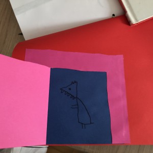 Le petit chaperon rouge Loup dans la maison