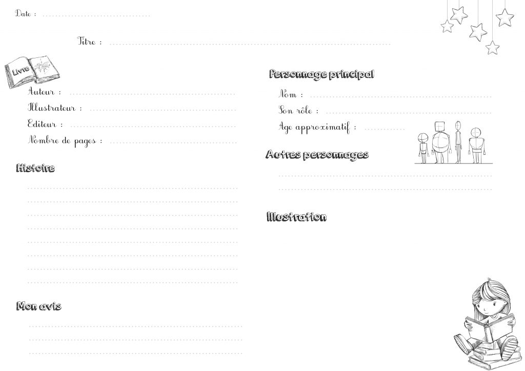 fiche lecture texte primaire