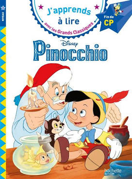 pinocchio livre j'apprends à lire