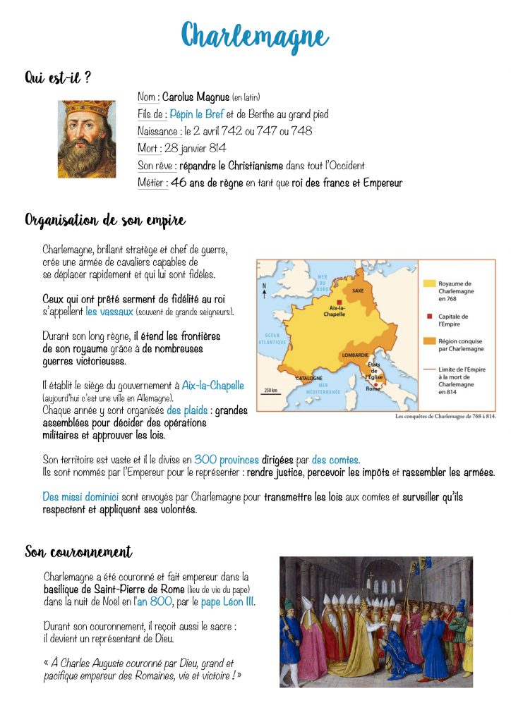 fiche charlemagne