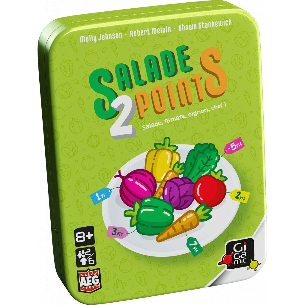 jeux de cartes Salade 2 points