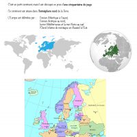 l'europe cours ce2