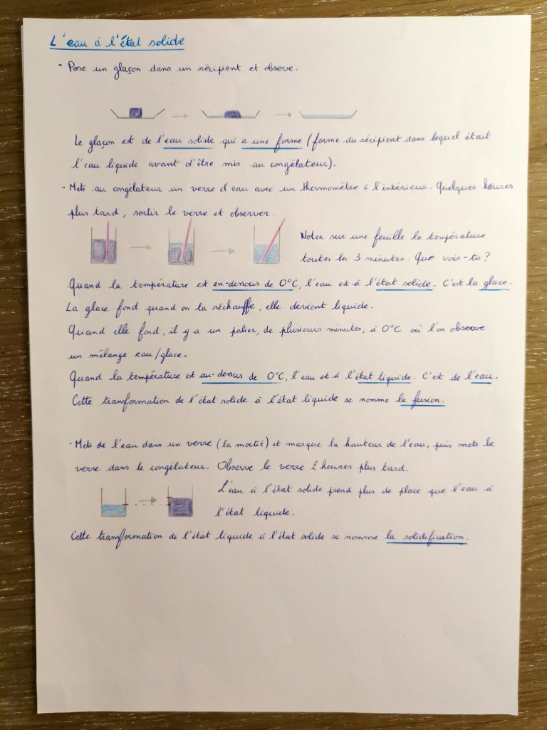 états de l'eau part 2