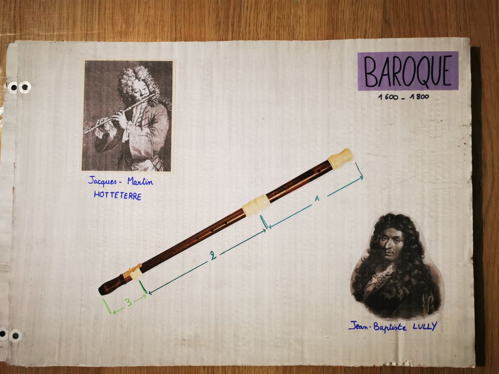 flûte traversière baroque