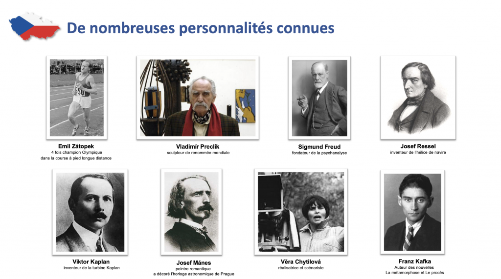 République tchèque exposé personnalités