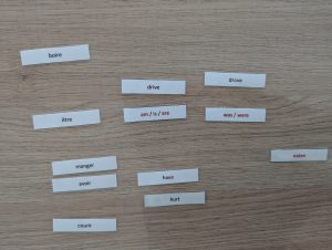 verbes anglais
