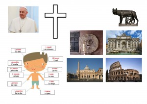 Lapbook Italie ief monuments parties du corps