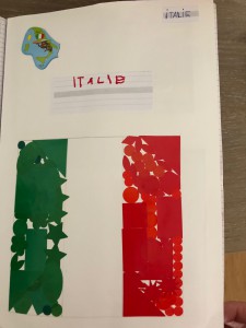 lapbook italie couverture projet