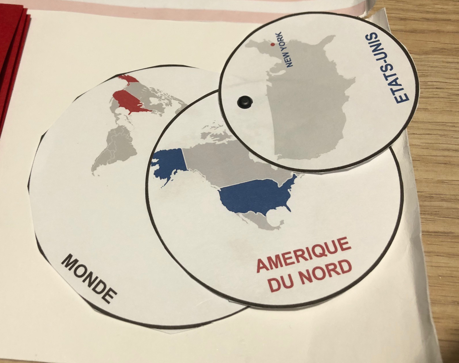 Lapbook USA monde ief