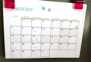 calendrier 2019