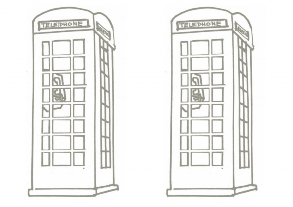 Cabine Téléphonique Dessin Page De Garde