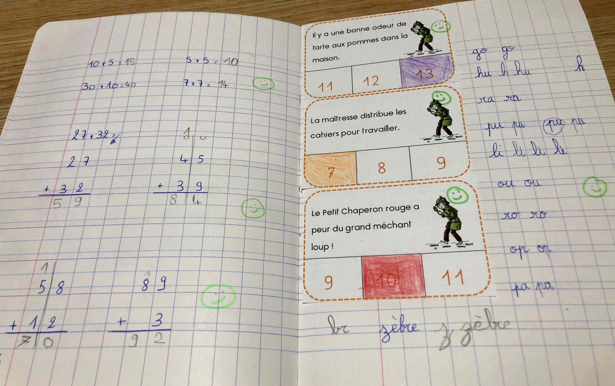 exercices pour janvier mathématiques