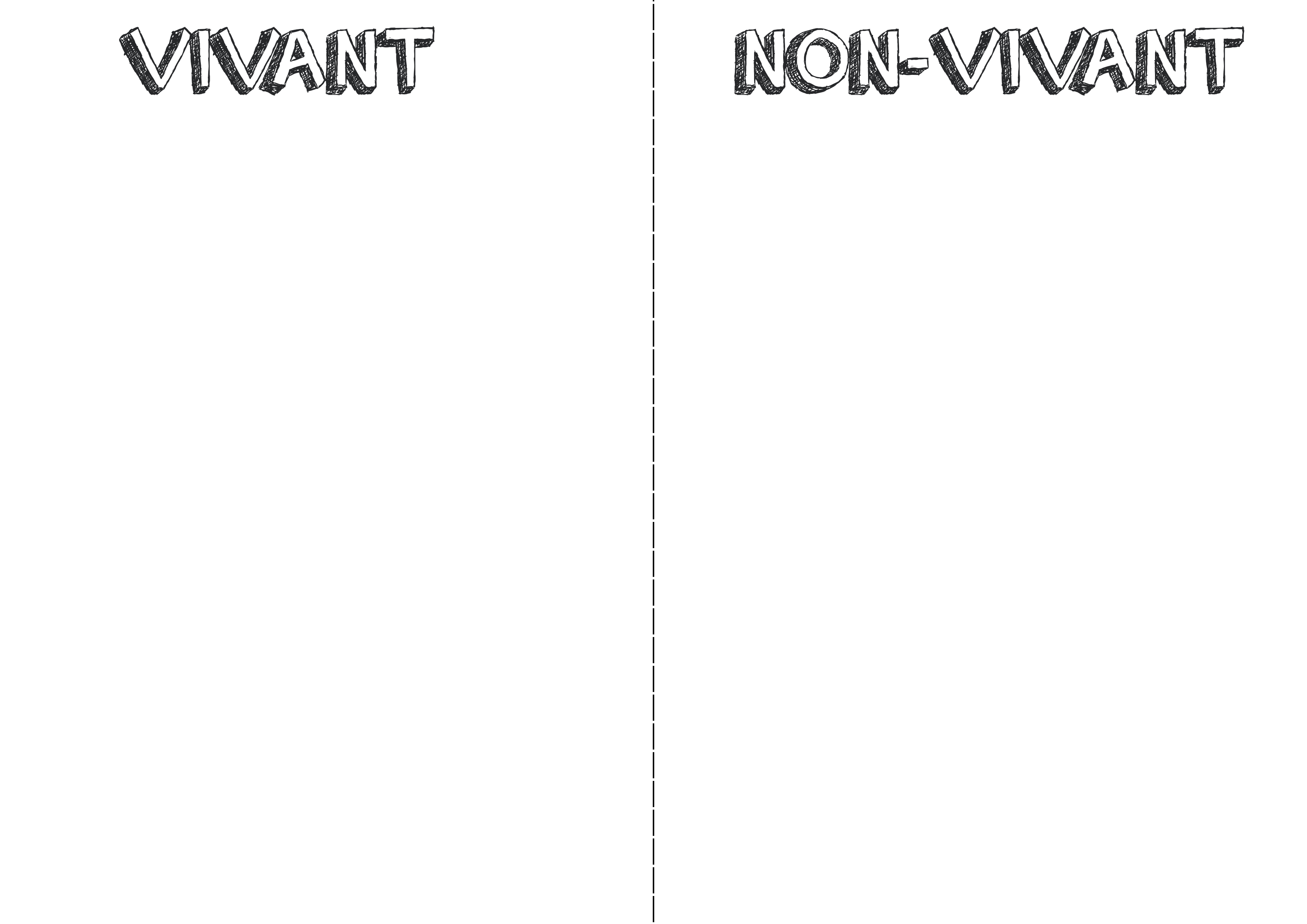 vivant ou non-vivant