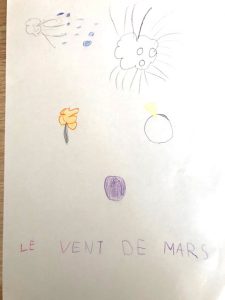 poésie du mois de mars dessins
