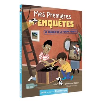 livre mes premières enquêtes Le trésor de la femme pirate