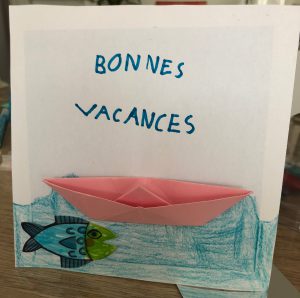 carte merci bonnes vacances