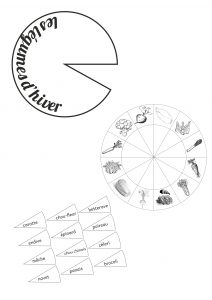 lapbook hiver les légumes