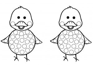 activités pour paques collage poussin maternelle