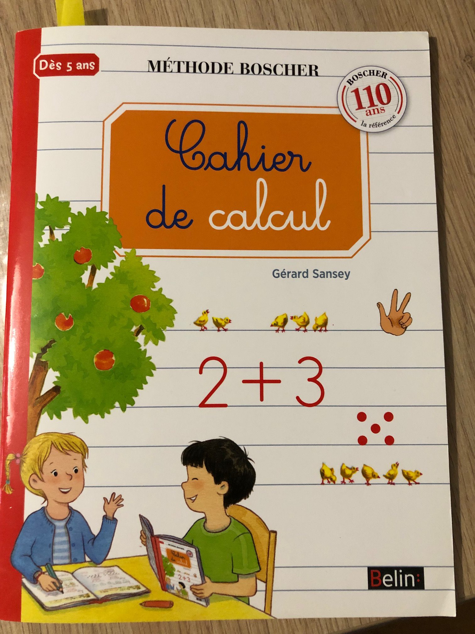 Les cahiers Boscher calcul